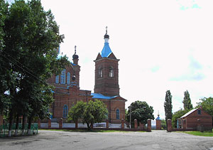 Покровская церковь в Константиновске - фото 2005 года